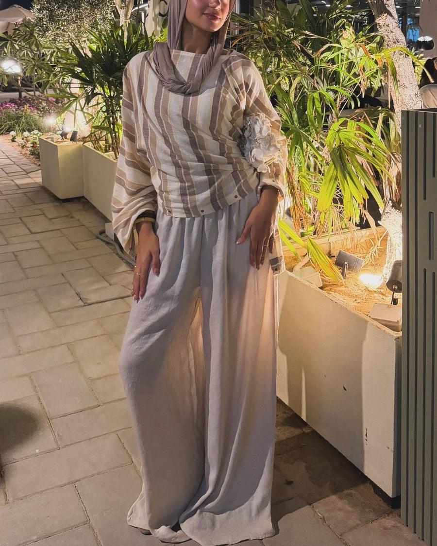 Sway Satin Pants - Cream