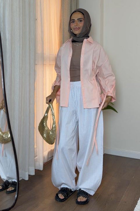 Everyday Linen Pants — White