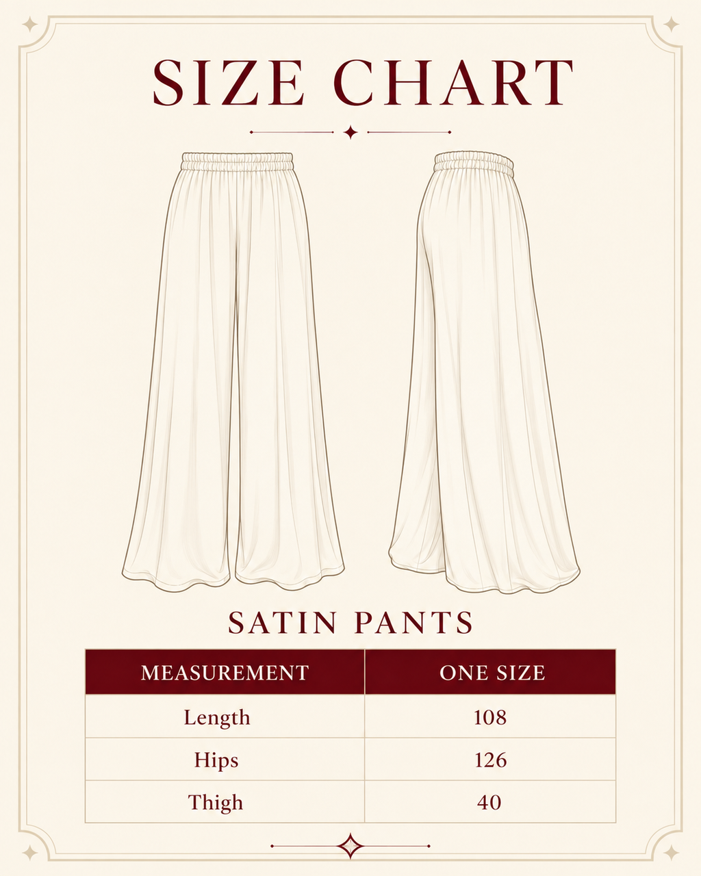 Sway Satin Pants - Black