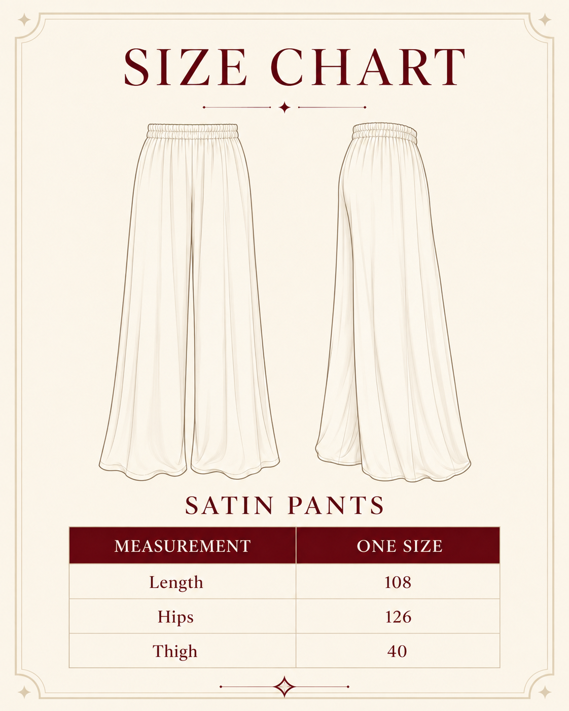 Sway Satin Pants - Black