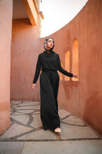 Sway Satin Pants - Black