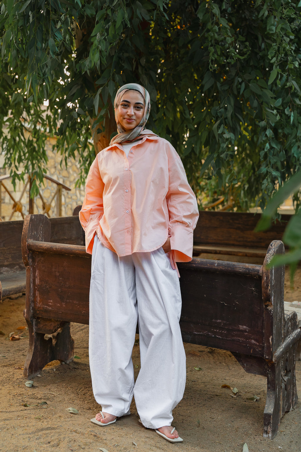 Everyday Linen Pants — White