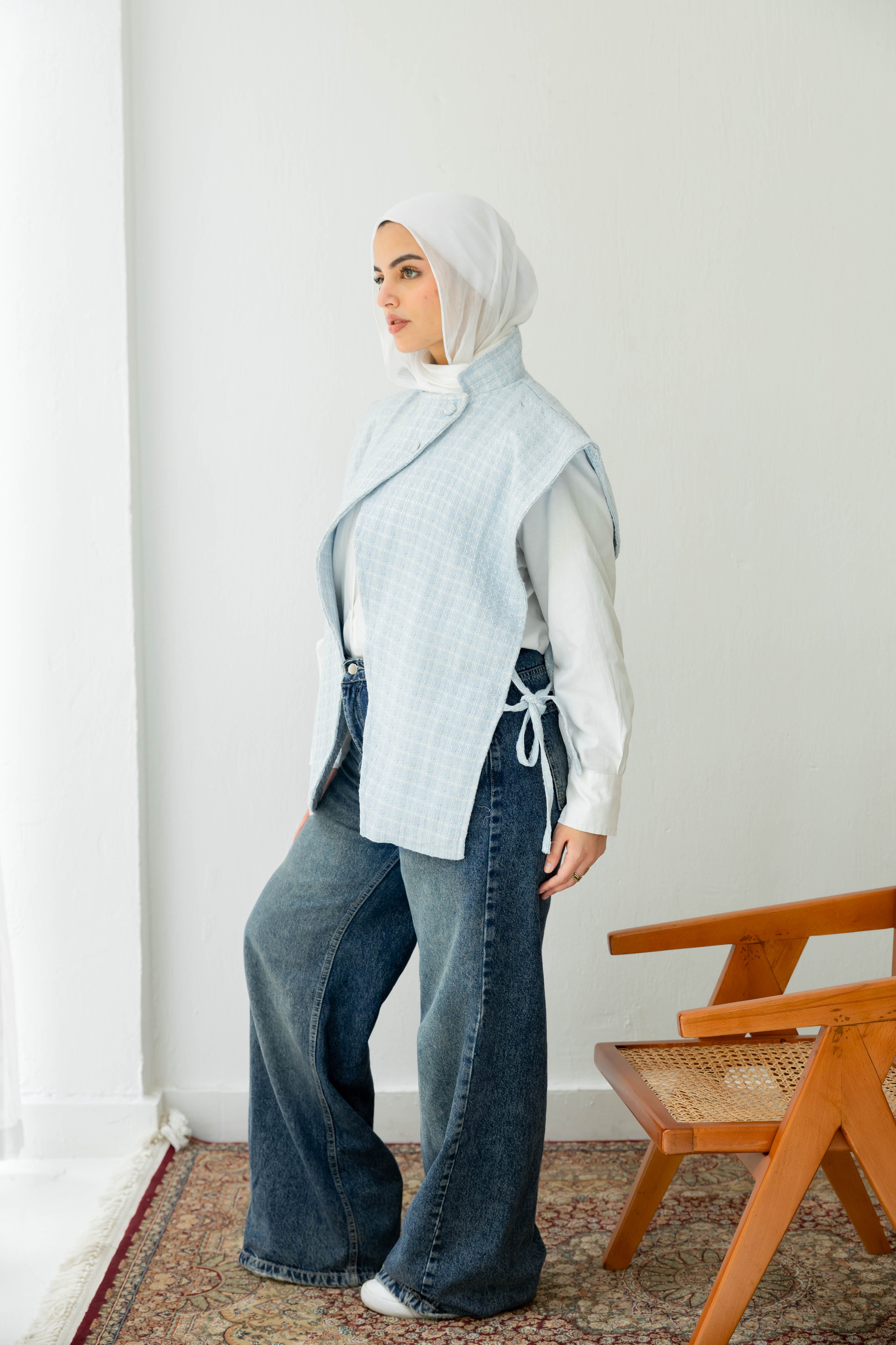 Our Icon Vest - Baby Blue