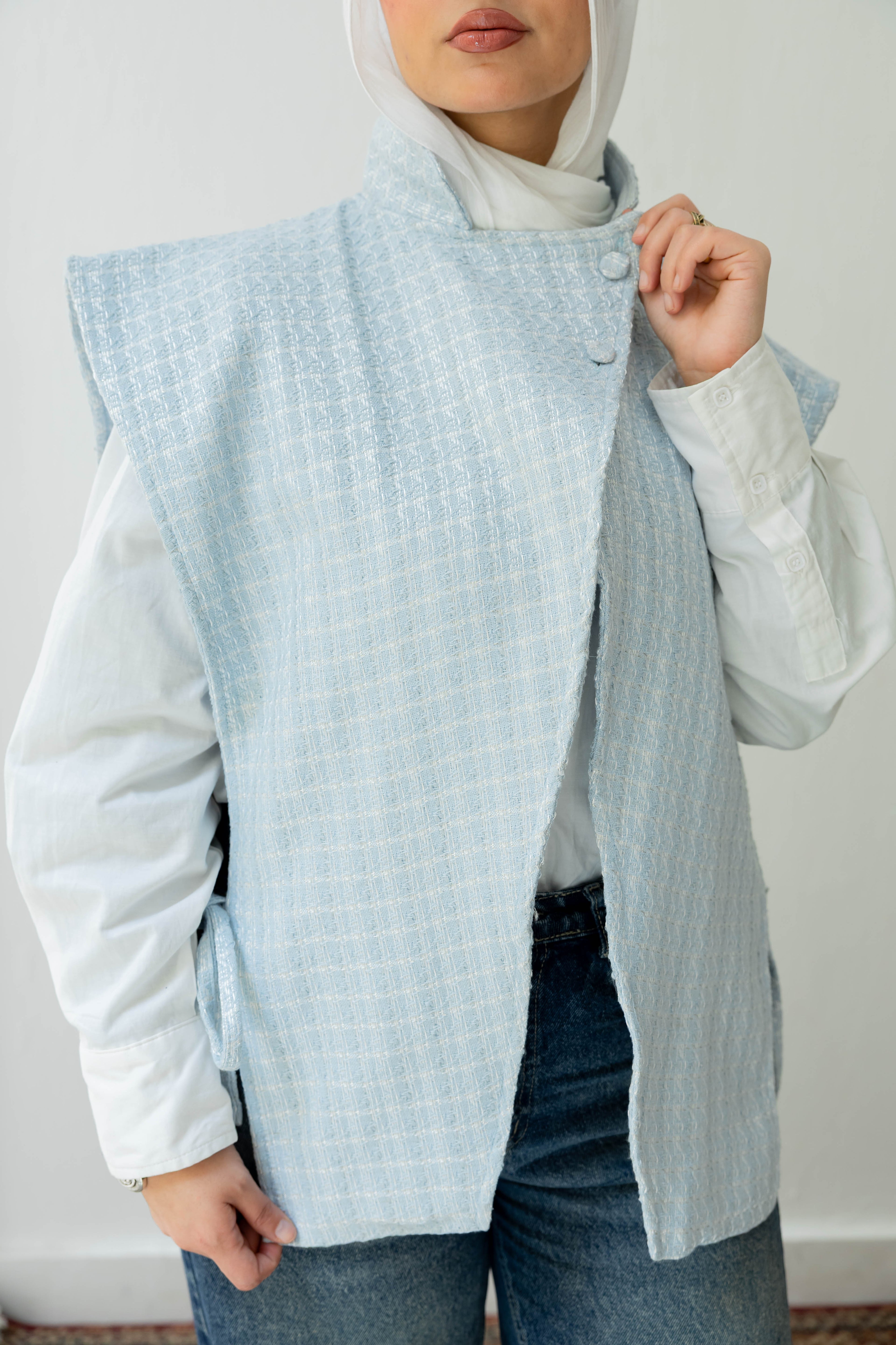 Our Icon Vest - Baby Blue