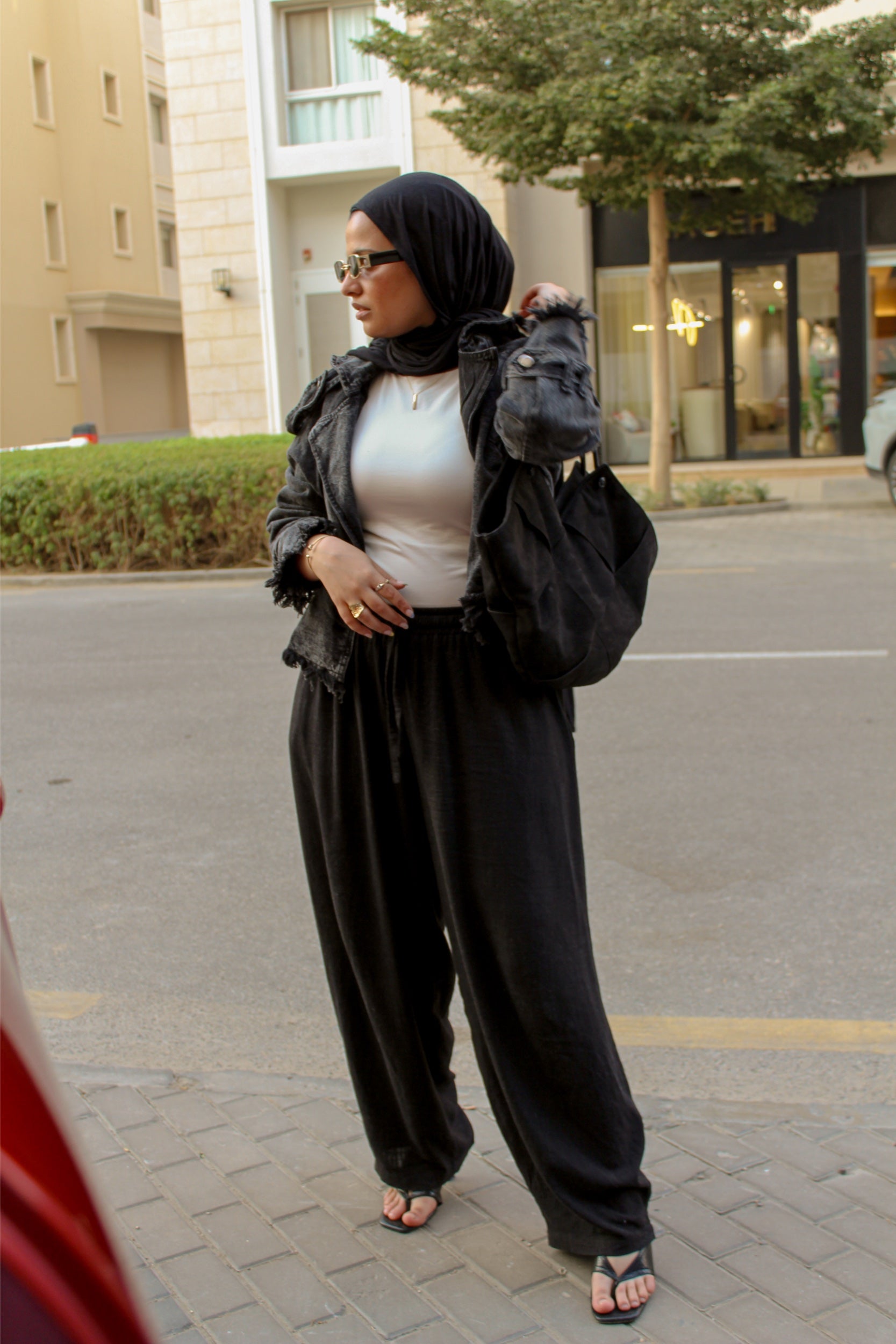 Everyday Linen Pants — Black