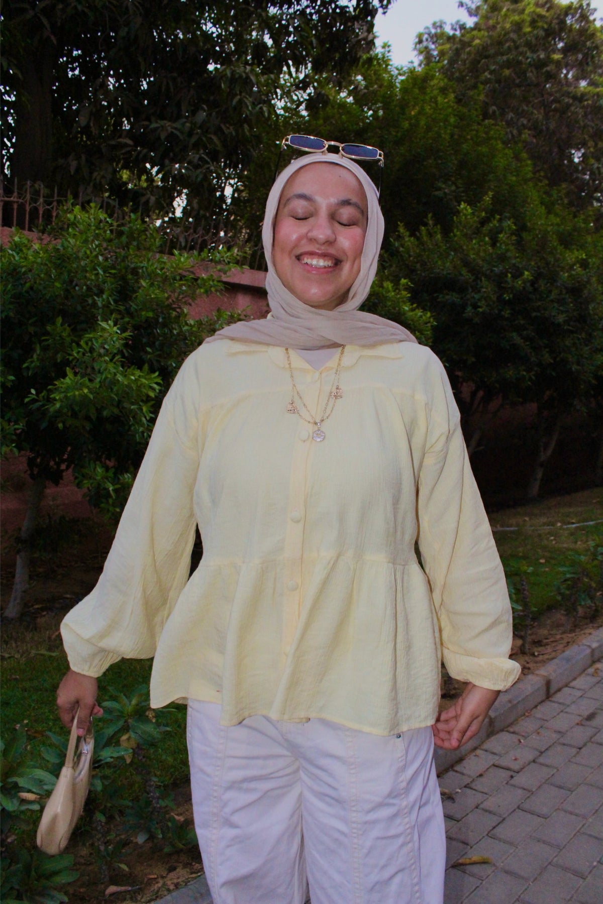 Fresh Girl Blouse - Butter Yellow