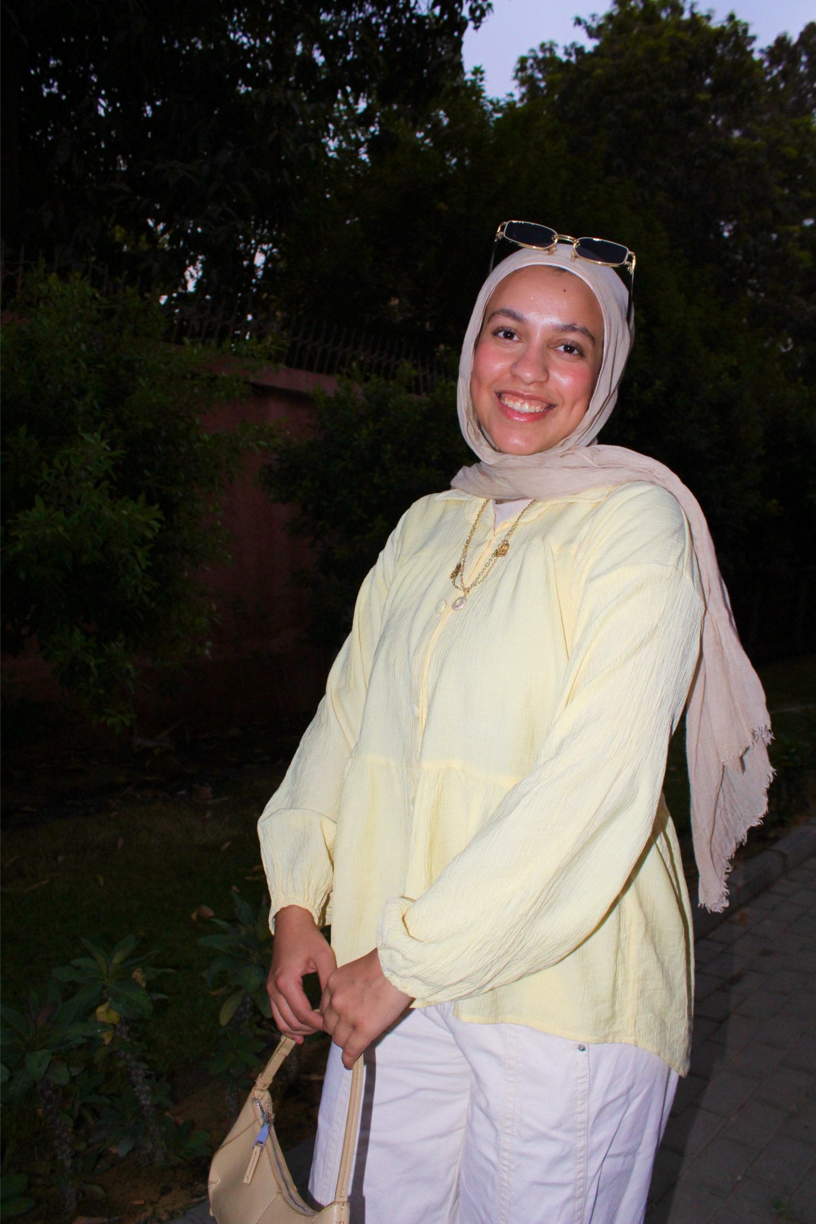 Fresh Girl Blouse - Butter Yellow