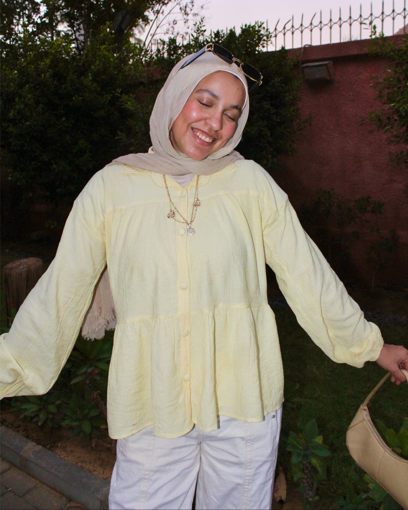 Fresh Girl Blouse - Butter Yellow