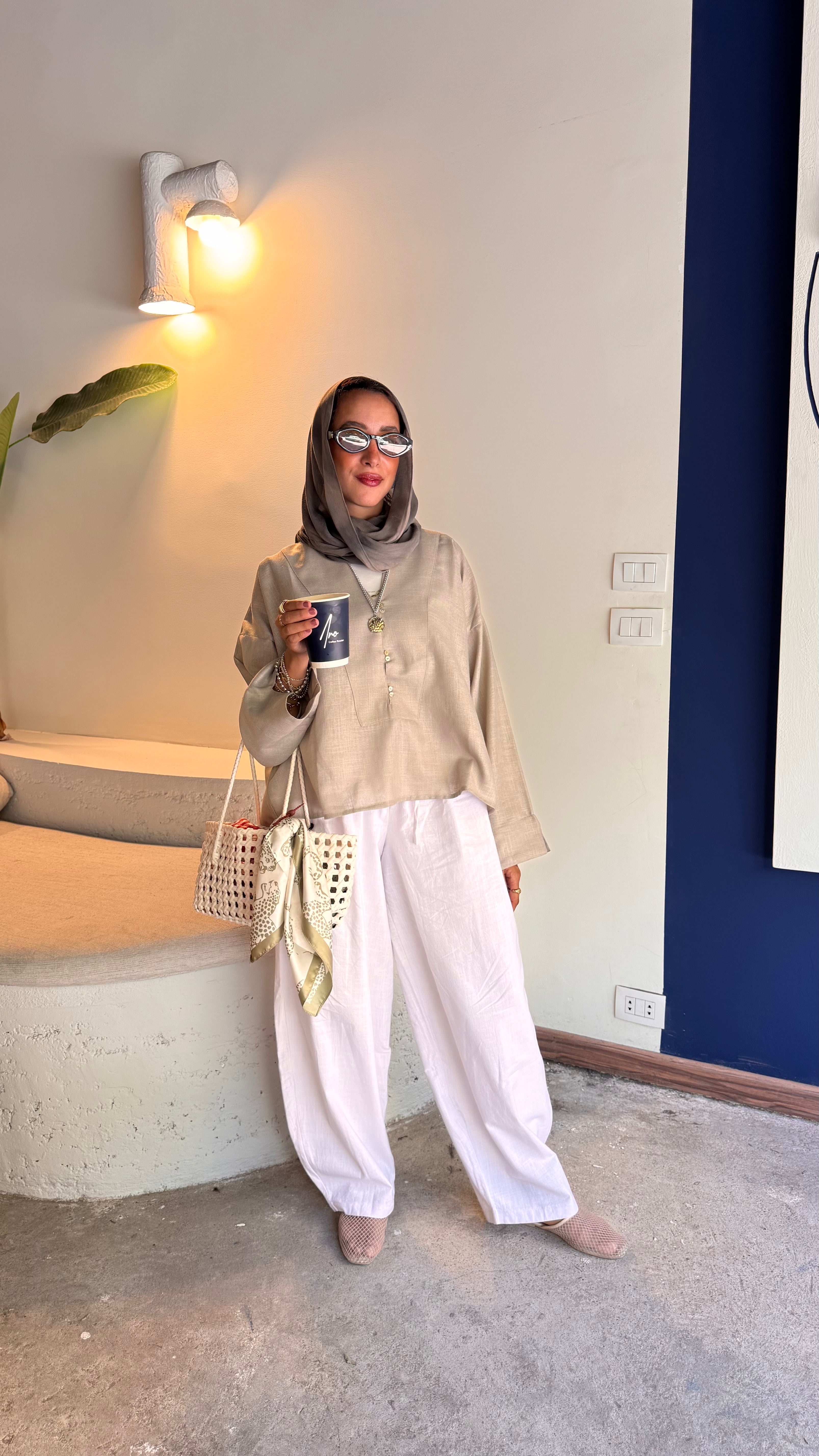 Everyday Linen Pants — White