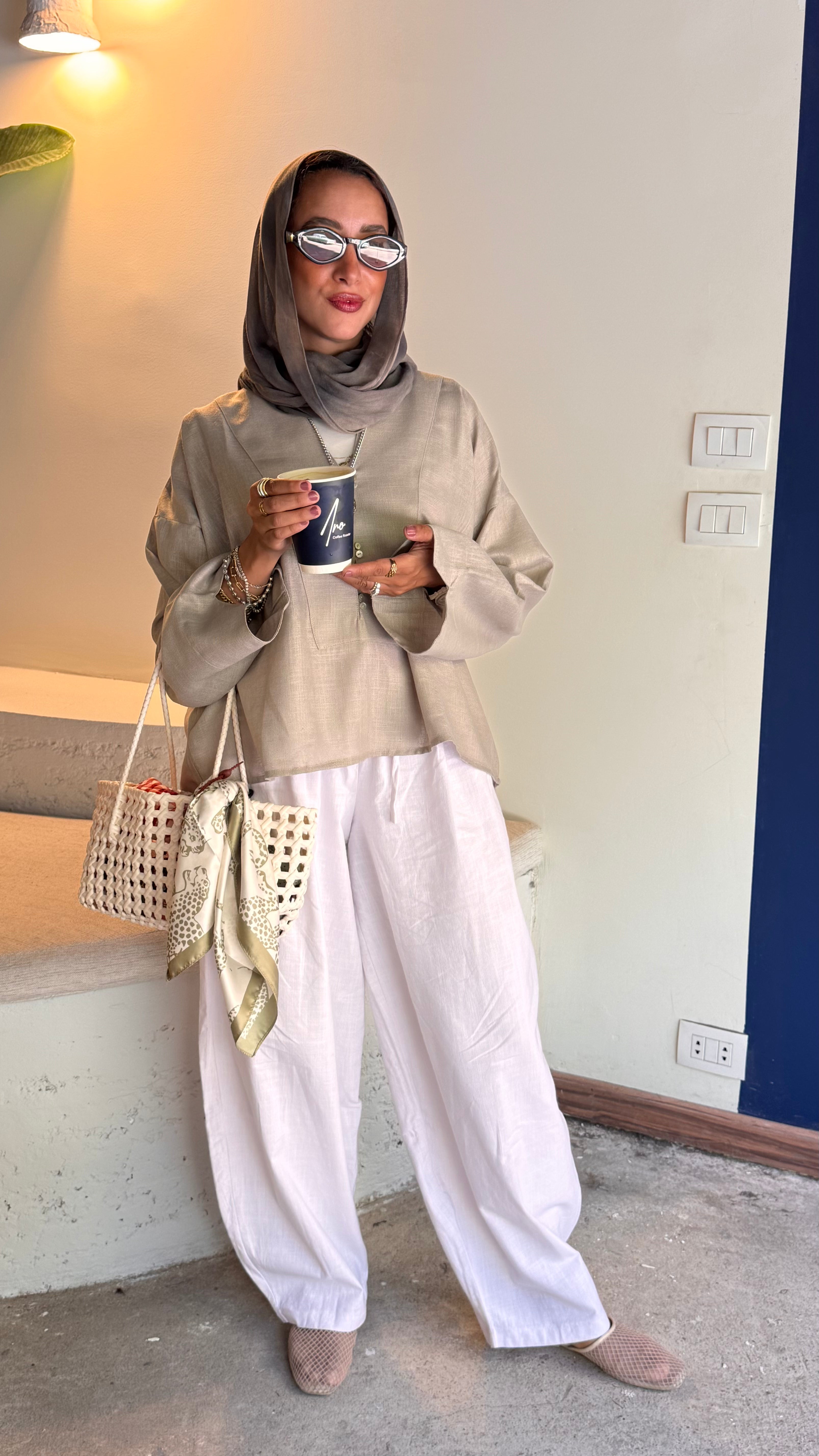 Everyday Linen Pants — White